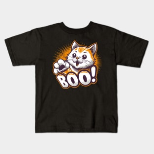 Cat Boo! Kids T-Shirt